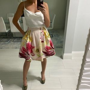 Ted Baker Floral Skirt